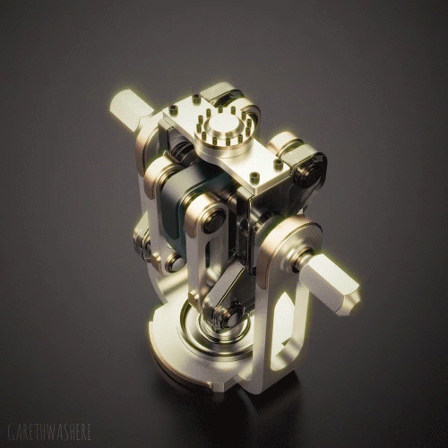 美的不同尋常的機械動圖，壓鑄廠家應該收藏一下